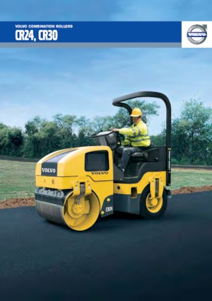 Tandemové vibrační válce Volvo CR24