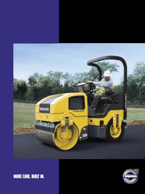 Tandemové vibrační válce Volvo CR30 