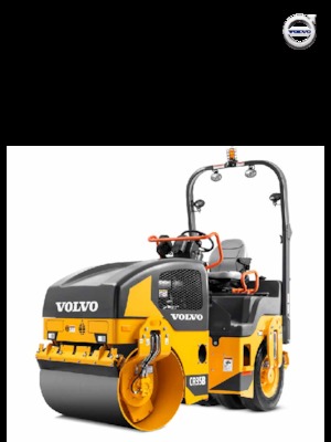 Tandemové vibrační válce Volvo CR35B 