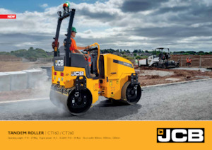 Tandemové vibrační válce JCB CT160-80