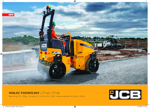 Tandemové vibrační válce JCB CT160-80