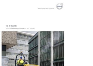 Tandemové vibrační válce Volvo DD25B