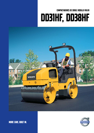 Tandemové vibrační válce Volvo DD31HF