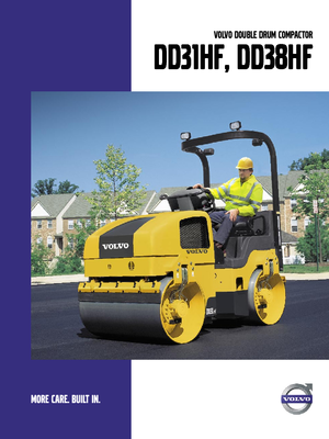 Tandemové vibrační válce Volvo DD31HF