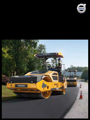 Tandemové vibrační válce Volvo DD140B