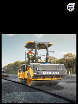 Tandemové vibrační válce Volvo DD120C 