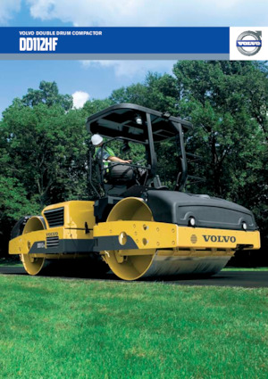 Tandemové vibrační válce Volvo DD112HF