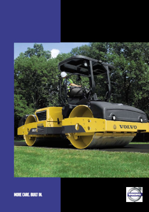 Tandemové vibrační válce Volvo DD112HF