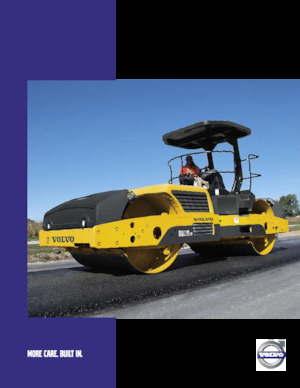 Tandemové vibrační válce Volvo DD118HF