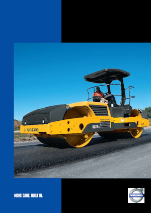 Tandemové vibrační válce Volvo DD118HF