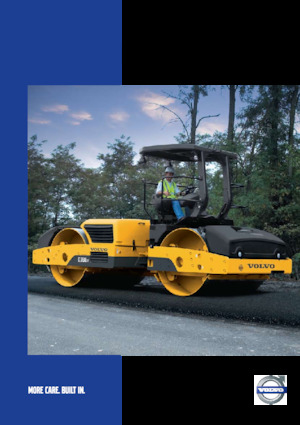 Tandemové vibrační válce Volvo DD138HF