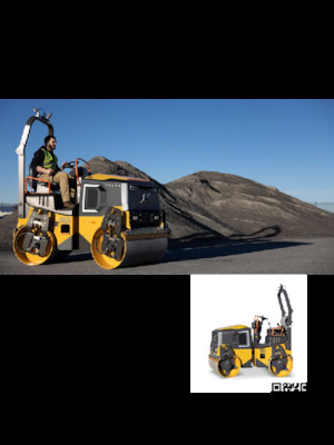 Tandemové vibrační válce Volvo DD25 Electric 