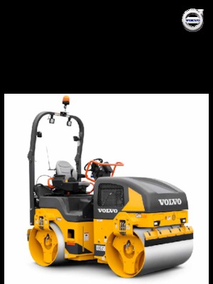 Tandemové vibrační válce Volvo DD30B 