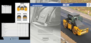 Tandemové vibrační válce Volvo DD85