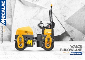 Tandemové vibrační válce Mecalac TV900