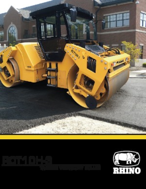 Tandemové vibrační válce RHINO RCT10H3