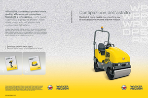Tandemové vibrační válce Wacker RD 16-90