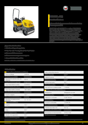 Tandemové vibrační válce Wacker Neuson RD12L-90