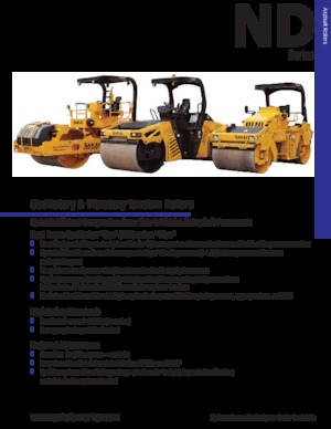 Tandemové vibrační válce Sakai SW850ND-II