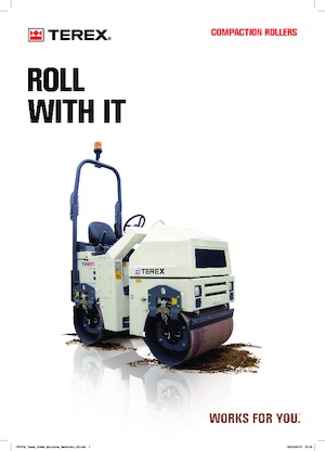 Tandemové vibrační válce Terex TV 900