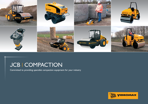 Tandemové vibrační válce JCB-Vibromax VMD 80
