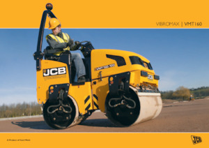 Tandemové vibrační válce JCB-Vibromax VMT160-90
