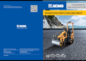 Tandemové vibrační válce XCMG XD120