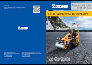 Tandemové vibrační válce XCMG XD120