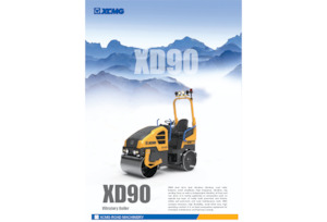 Tandemové vibrační válce XCMG XD90