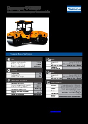 Tandemové vibrační válce Dynapac CC 5200