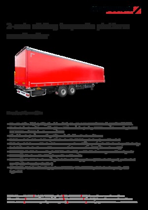 Plachtové návěsy Schwarzmüller 2-axle jumbo sliding tarpaulin platform semitrailer