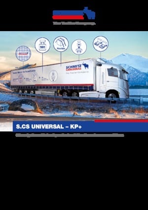 Plachtové návěsy Schmitz Cargobull S.CS UNIVERSAL-KP+