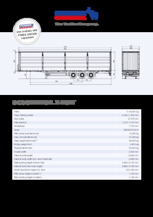 Plachtové návěsy Schmitz Cargobull S.CS UNIVERSAL X-LIGHT