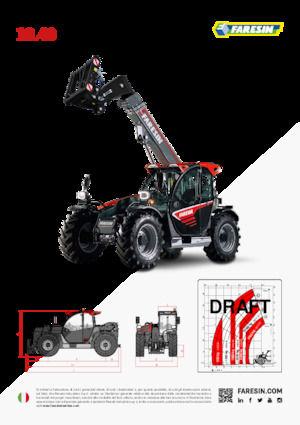 Teleskopické manipulátory Faresin Handlers 10.40 Excellence 85  