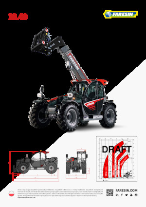 Teleskopické manipulátory Faresin Handlers 10.40 Excellence 85  