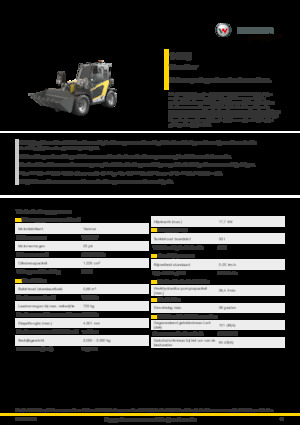 Teleskopické manipulátory Kramer 1445