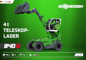 Teleskopické manipulátory Sennebogen 340 G 