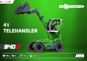 Teleskopické manipulátory Sennebogen 340 G 