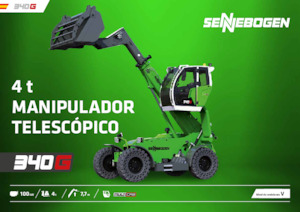 Teleskopické manipulátory Sennebogen 340 G 