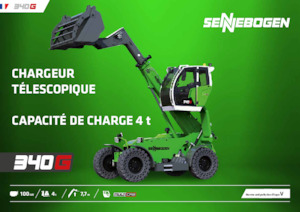 Teleskopické manipulátory Sennebogen 340 G 