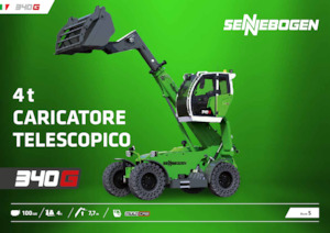 Teleskopické manipulátory Sennebogen 340 G 