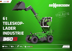 Teleskopické manipulátory Sennebogen 360 G 