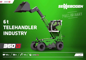 Teleskopické manipulátory Sennebogen 360 G 