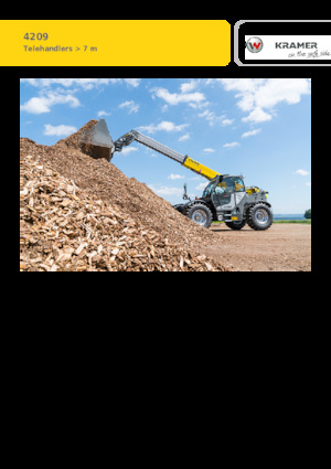 Teleskopické manipulátory Kramer 4209