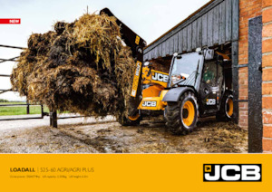 Zemědělské kolové nakladače JCB 525-60 AGRI 