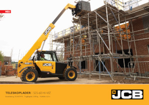 Teleskopické manipulátory JCB 520-40