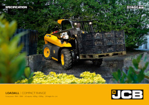 Teleskopické manipulátory JCB 520-40