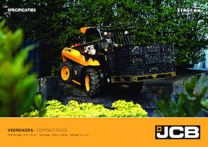 Teleskopické manipulátory JCB 520-40