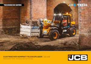 Elektrické teleskopické nakladače JCB 525-60E Hi-Viz 