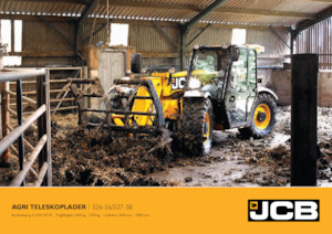 Zemědělské kolové nakladače JCB 526-56 AGRI Plus